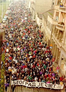 1996–1997 protests in Serbia